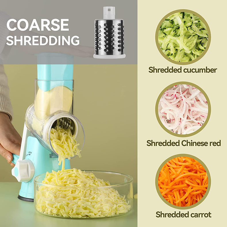 Manual Rotatory Vegetable slicer and Chopper